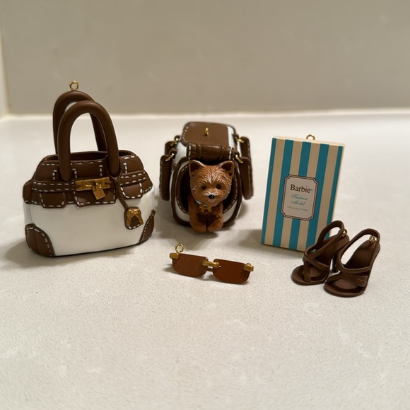 Barbie Fashion Pup Ornament Set by Hallmark 2006 - Picture 4 of 14